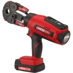 Pince à Sertir électro-mécanique Viper® M21+, Pince Mère Et Quatre Inserts RF-P Ø16, Ø20, Ø25 Et Ø32 (PER) - Virax