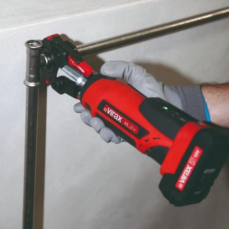 Pince à Sertir électro-mécanique Viper® ML21+, Une Pince Mère Et Trois Inserts RF-P Ø12, Ø16 Et Ø20 - Virax 5 Pince à Sertir électro-mécanique Viper® ML21+, Une Pince Mère Et Trois Inserts RF-P Ø12, Ø16 Et Ø20 - Virax – Image 3