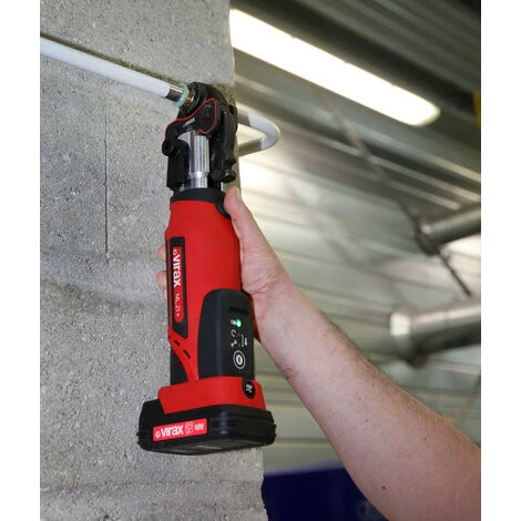 Presse à Sertir électro-mécanique Viper ML21+ 18V + Inserts V 12-14-16-18-22 | 253524 - Virax 4 Presse à Sertir électro-mécanique Viper ML21+ 18V + Inserts V 12-14-16-18-22 | 253524 - Virax – Image 2