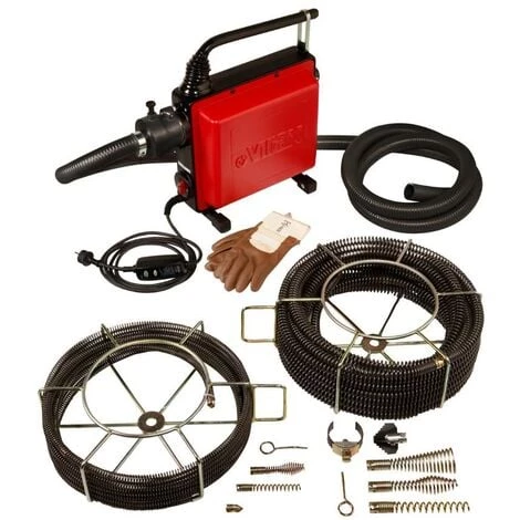 Déboucheur électrique VIRAX VAL 96QC + Sections 22 Mm - 293132 3 Déboucheur électrique VIRAX VAL 96QC + Sections 22 Mm - 293132