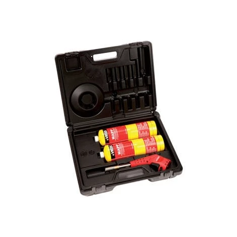 Coffret De Brasage MAPP® PRO VIRAX Lance Turbojet® 2 Bouteilles Et Stabilisateur - 521740 3 Coffret De Brasage MAPP® PRO VIRAX Lance Turbojet® 2 Bouteilles Et Stabilisateur - 521740