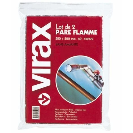 Pare Flamme Protection Soudure VIRAX Lot De 2 - 528290 3 Pare Flamme Protection Soudure VIRAX Lot De 2 - 528290