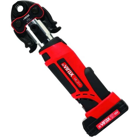 Presse à Sertir électro-mécanique Viper® ML21+ 18V + 1 Batterie Et Pince-mère VIRAX 253521 - 253527 3 Presse à Sertir électro-mécanique Viper® ML21+ 18V + 1 Batterie Et Pince-mère VIRAX 253521 - 253527