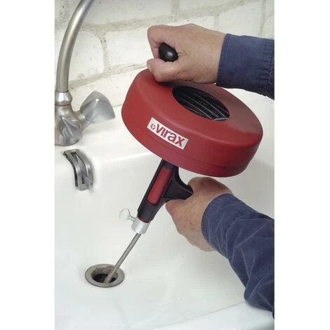 Déboucheur Manuel à Tambour VIRAX Pour Canalisation Ø25-50 Mm - 290600 4 Déboucheur Manuel à Tambour VIRAX Pour Canalisation Ø25-50 Mm - 290600 – Image 2