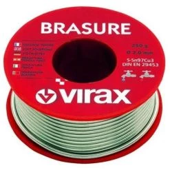 VIRAX - Accessoires Cobraz® | BRASURE TENDRE 2 MM EN BOBINE 250 G