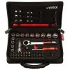 VIRAX - Coffret 51 Pièces - Clé écrou Robinet, Douilles Traversantes, Embouts 1/4"