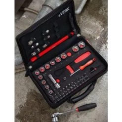 VIRAX - Coffret 51 Pièces - Clé écrou Robinet, Douilles Traversantes, Embouts 1/4" 10 VIRAX - Coffret 51 Pièces - Clé écrou Robinet, Douilles Traversantes, Embouts 1/4" -VIRAX Soldes Magasin 64361193 4