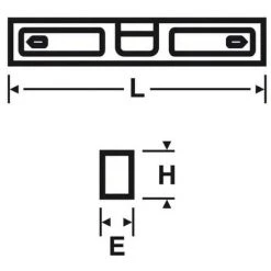 VIRAX - Niveau Tubulaire Petite Dimension
