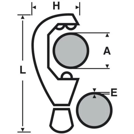 VIRAX - Coupe-tube Fonte Grise | COUPE-TUBE FONTE GRISE 2.1/2''-6'' 4 VIRAX - Coupe-tube Fonte Grise | COUPE-TUBE FONTE GRISE 2.1/2''-6'' – Image 2