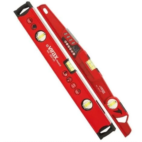 VIRAX - Niveau Tubulaire Ou Niveau Trapézoïdal - 50 Cm | Niveau Trapézoïdal 3 VIRAX - Niveau Tubulaire Ou Niveau Trapézoïdal - 50 Cm | Niveau Trapézoïdal