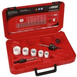VIRAX - Coffret De Scies Cloches | Kit De Base - Coffret 5 Scies Cloches